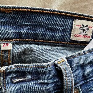 Levi's White Oak Cone Denim Jeans 4 button front size 29